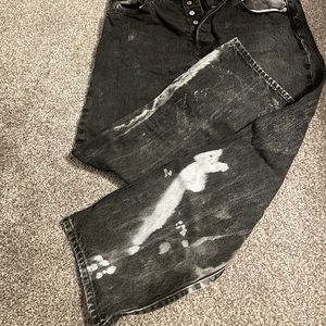 501 Levi’s - Vintage custom bleach dyed 501s